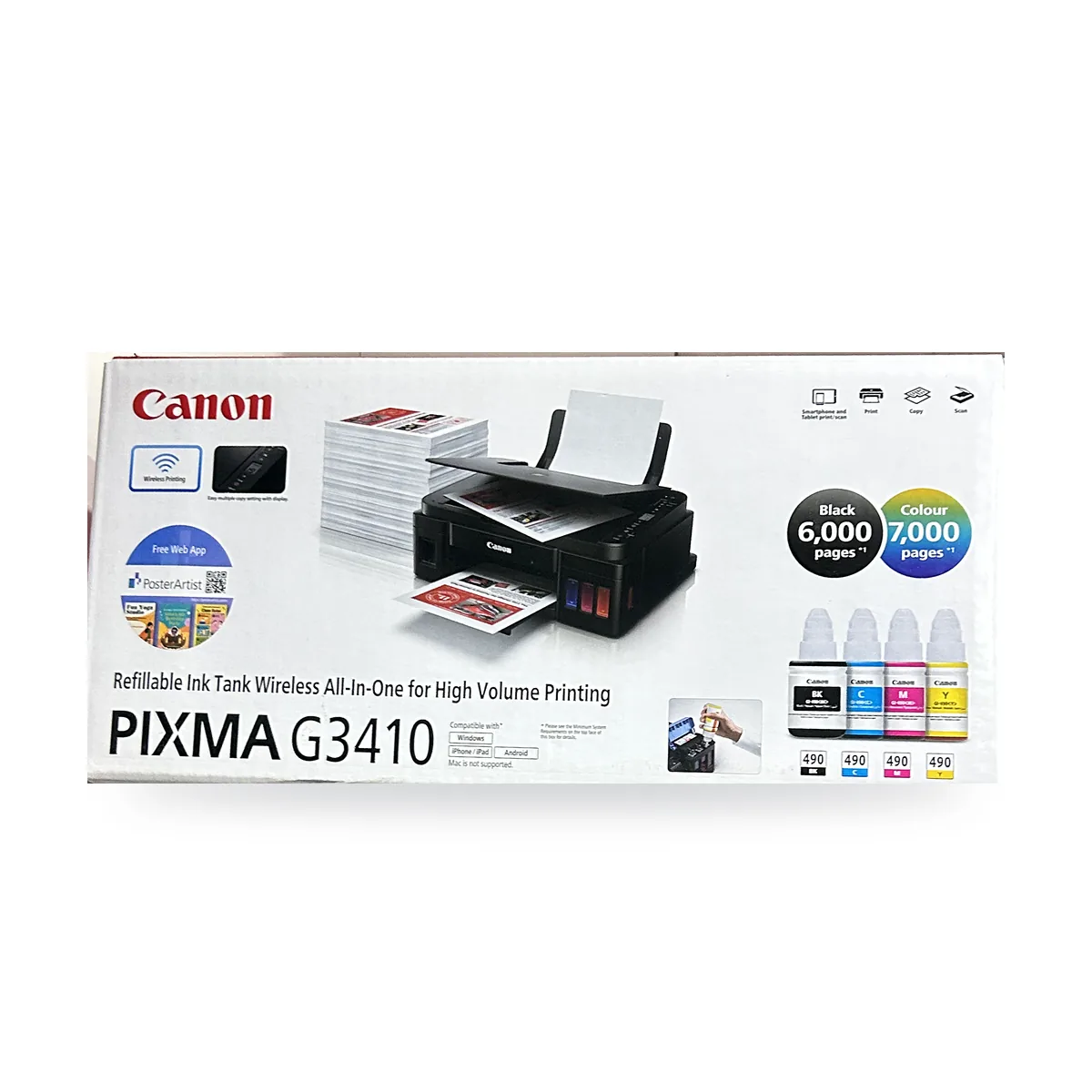Canon PIXMA G3410 Ink Tank Printer