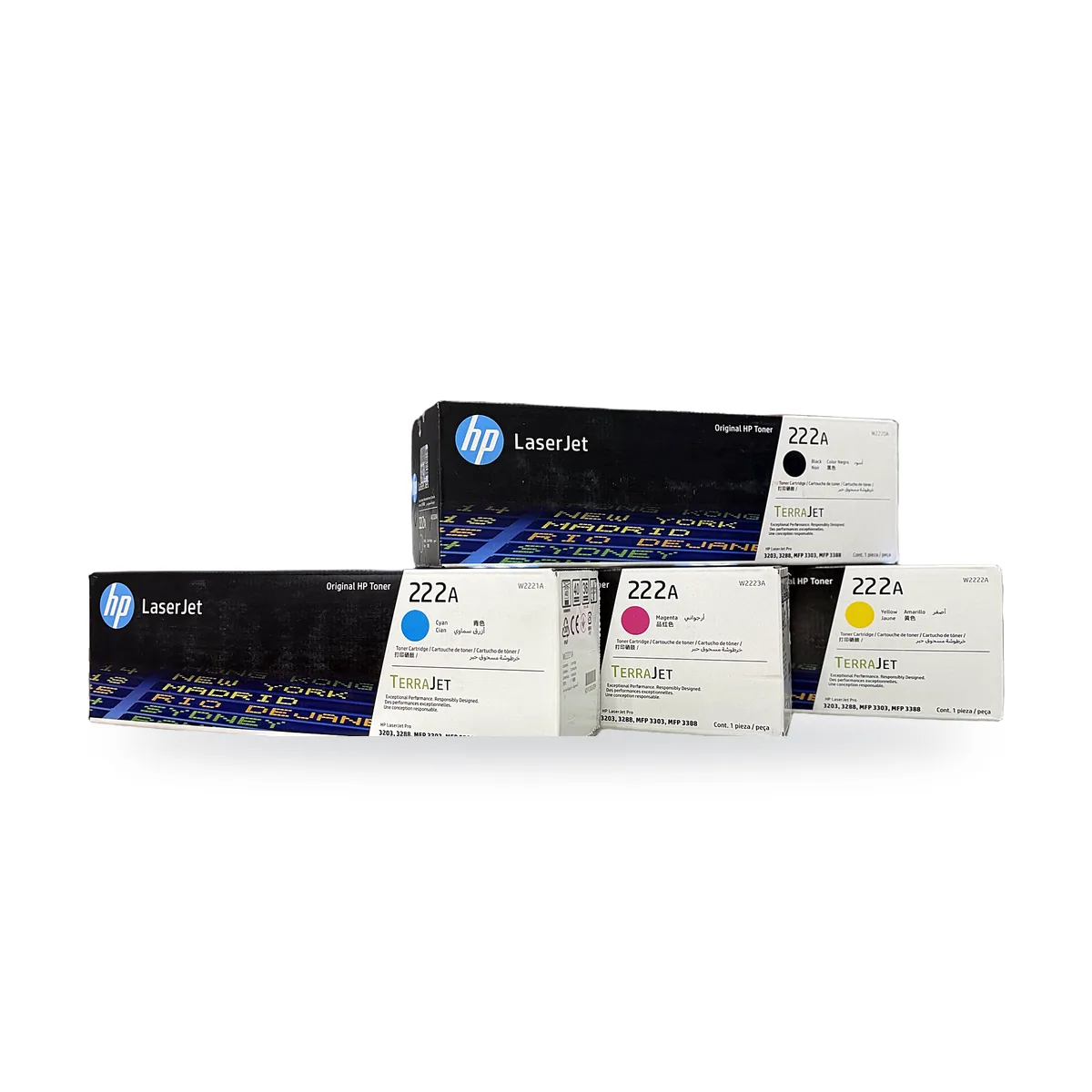HP 222A Original LaserJet Toner Cartridges