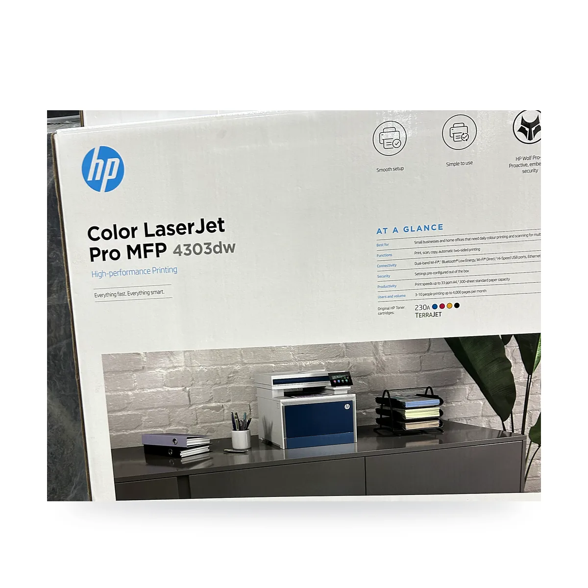 HP Color LaserJet Pro MFP 4303dw Printer