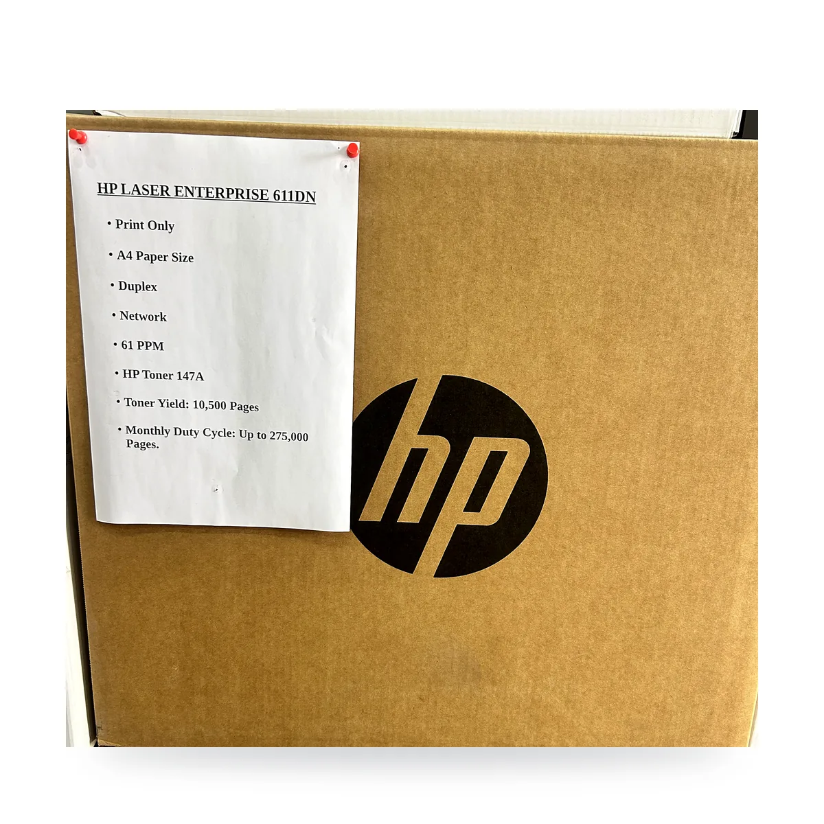 HP LaserJet Enterprise 611dn Printer